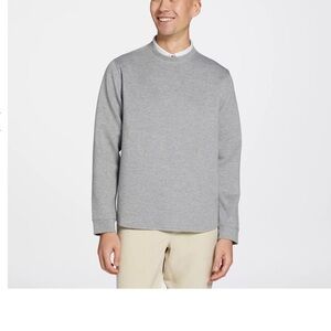 VRST Galaxy Golf Pinnacle Men Classic Gray Crewneck Sweater Pull over Stretch XL